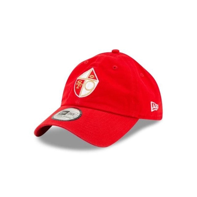 San Francisco 49ers Gorra | New Era NFL Casual Classic Adjustable Cap Mexico - Rojos